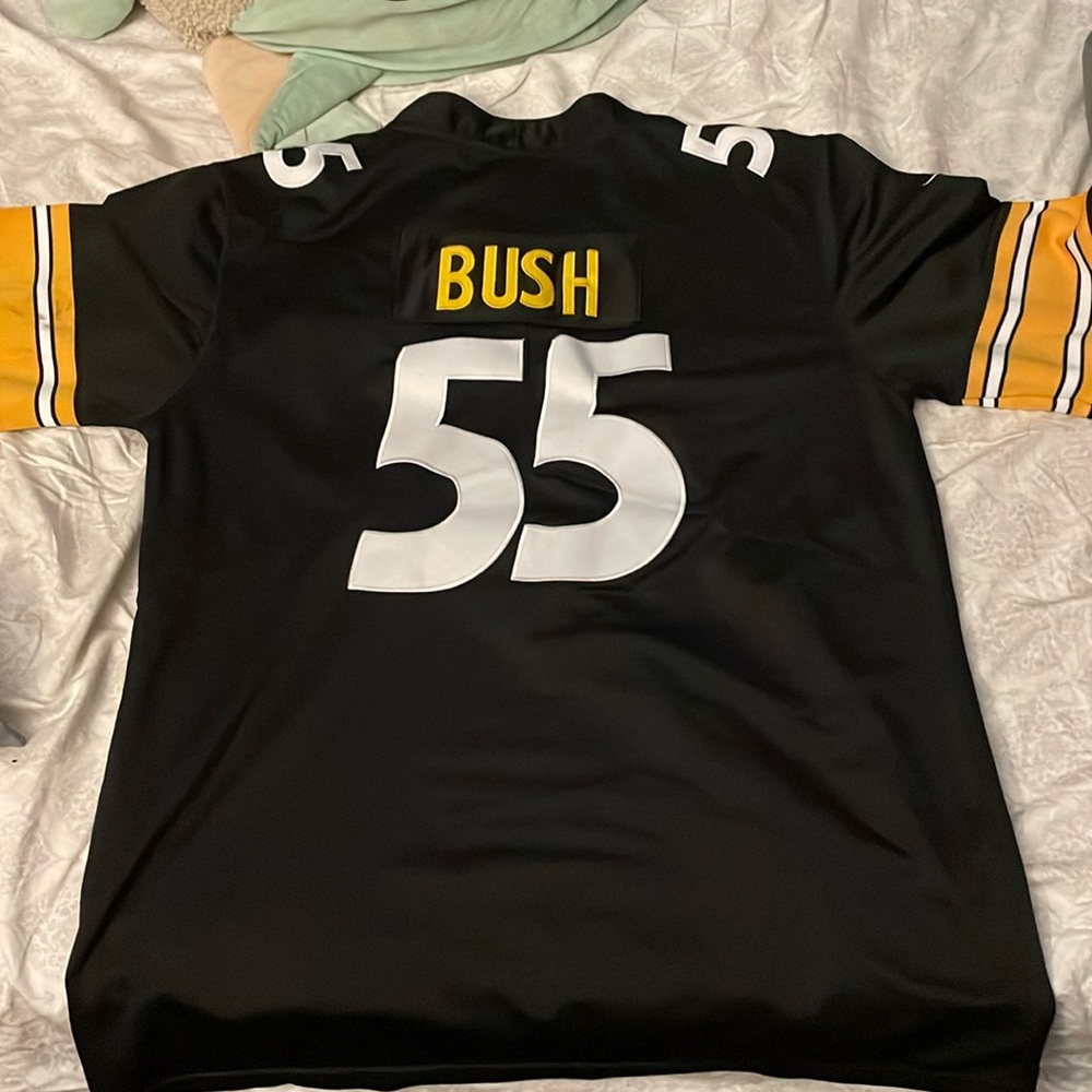 Stealers number 55 bush jersey